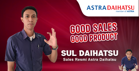 Tim sales profesional Daihatsu Makassar siap melayani pembelian mobil